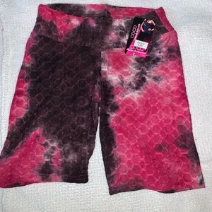 Textured Biker shorts